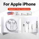 Für For Apple Original Kopfhörer für For iPhone 15 14 13 12 11 Pro Max Kopfhörer xs 8 plus Bluetooth