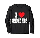I Love Smoke Rise Long Sleeve T-Shirt