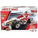 Meccano, 10-in-1 Racing Vehicles STEM Model Building Kit with 225 Parts and Real Tools, Kids Toys for Ages 8 and up