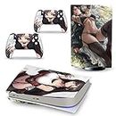TANMii For PS5 Skin Disc Edition Anime Console And Controller Vinyl Cover Skins Wraps For PS5 Disc Version 11468
