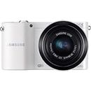 Samsung NX1100 Smart Wi-Fi Digital Camera Body & 20-50mm Lens (White)