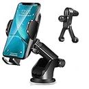 Car Phone Holder Mount Super Stable Suction Cup Universal Hands-Free Cell Phone Holder for Windshield Dashboard Air Vent Car Mount Compatible with All Mobile Phones