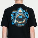 SANTA CRUZ Shark Trip SKATE T-Shirt XXL 2XL Black STREET WEAR FRESH GRIND WOW