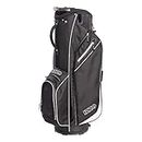 Izzo Golf Izzo Ultra-Lite Cart Golf Bag with Single Strap & Exclusive Features, Black, 3.8 Pound
