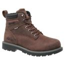 WOLVERINE W10633 Size 11 Men's 6 in Work Boot Steel Work Boot, Dark Brown