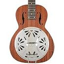 Gretsch G9210 Boxcar Square-Neck Resonator Right Handed Guitar with Padauk Fingerboard and Ampli-Sonic Diaphragm (Natural, 6-String)