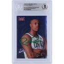 Paul Pierce Boston Celtics Autographed 1998-99 Fleer Brilliants Green Ink #110 Beckett Fanatics Witnessed Authenticated Rookie Card