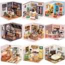 Rolife Super Creator Plastic Diy Mini Dollhouse 9 in 1 Six Grid Xmas Gift Adults
