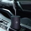 AoMck Car Diffuser Humidifier Aromatherapy Essential Oil Diffuser USB Cool Mist Mini Portable for Car Home Office Bedroom (Thread Black)