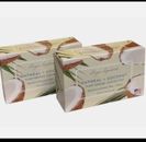 Jabón perfumado vegano derivado de plantas de coco avena 2Shugar Soap Works 5 oz hecho en EE. UU.