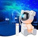 Cayclay Astronaut Light Projector, Galaxy Projector for Bedroom, Star Projector with Moon Lamp, LED Nebula Night Light for Kids, Room Decor, Party, Gift