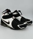 Zapatos de baloncesto Nike SHOX VC Vince Carter negros blancos rojos para hombre talla 12 312764-001