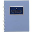 AT-A-GLANCE 2025 Planner, Simplified by Emily Ley, Weekly & Monthly, 8-1/2" x 11", Large, French Blue (EL36-905-25)