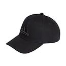 adidas Big Tonal Logo Baseball Hat Black