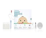 Baby Basics Care Kit By FridaBaby | a Registry Must Have Gift Set Includes NoseFrida, NailFrida, Windi, DermaFrida & Silicone Carry Case - a Great Value to Keep Your Baby Healthy & Clean