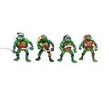 Trunkin |Teenage Mutant Ninja Turtles | Mike Raph Leo Don Set of 4 Action Figure | Toy Doll Figurines