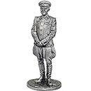 Tin toy soldiers. People's Commissar for Internal Affairs (NKVD) of the USSR L.P. Beria. Metal sculpture, statue. Collection 54mm miniature (scale 1/32) figurine