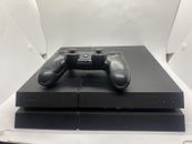 Sony PlayStation 4 500GB Konsole Jet Schwarz 1 Controller, 2 Zufallsspiel Slim PS4
