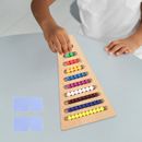 Mathe Perlen Treppenset Spielzeug Montessori Mathe Spielzeug für Vorschule Jungen Mädchen Kinder
