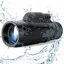 Monocular Monocular Telescope Night Vision, Monoculars for Adults Long Range, Cosmic Scope Monocular 300x40mm with Cell Phone Attachment, High Power Waterproof Spotting Scope
