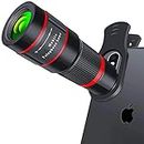 Texton (Upgraded 2022 Special 6 Years Warranty) Phone Camera 14X Zoom 4K HD Telephoto Phone Lens Monocular Telescope Camera Lens for All Smartphones