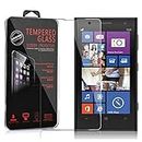 Cadorabo Tempered Glass compatible with Nokia Lumia 1020 in HIGH TRANSPARENCY - Screen Protection 3D Touch compatible with 9H Hardness - Bulletproof Display Saver