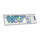 Logickeyboard ALBA Slimline Keyboard for DaVinci Resolve (Mac, US English) LKB-RESC-CWMU-US