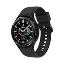 Samsung Galaxy Watch4 Classic Smart Watch, Rotating Bezel, Health Monitoring, Fitness Tracker, 4G, 46mm, Black (UK Version) (Renewed)
