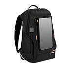 HAWEEL External Frame Backpack with 7 Watts Solar Panel Charge for iPhone iPad iPods Android Smart Phones Perfect for Hiking Camping Trekking Fishing Emergency and Outdoor Sports