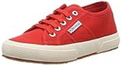 Superga Unisex 2750-Plus Cotu Gymnastics Shoes, Red Red 975, 9 UK