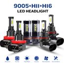 Accessories LED Headlight Fog Light Bulb For Chevy Silverado 1500 2500 2007-2015