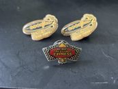 Rare Walmart Lapel Pins - 2 Goodyear Blimp - #1 in Tires  And TLE express  Pin
