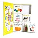 The Book Tree Baby Box Gift Set of Small 6 Board Book for Children Age 0 - 2 Years- 12 Pages Board Book