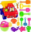 Kids Beach Games Kit Sea Sand Toys with Shapes & Blades