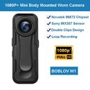 BOBLOV Mini Body Camera 1080P 32GB Loop Recording Security Camcorder for Daily