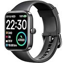 SKG Smart Watch, 14 Fitness Tracker Smartwatch-5ATM Swimming Waterproof, Health Monitor for Heart Rate, Blood Oxygen, Sleep & Stress, 1.7inch Touchscreen Bluetooth Watch for Android-iPhone, V7