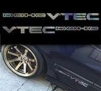 2X VTEC DOHC Honda Decal Sticker - Oil Slick - 10"