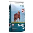 Purina | Enrich Plus Senior Ration Balancing Horse Feed | 50 Pound (50 LB) Bag