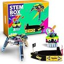 Be Cre8v 3 in 1 Robotics, Electronics & Science Combo for Kids Over 6 Years
