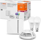 Bosch & Ledvance Smart Home set allarme fumo starter kit nuovissimo ma scatola aperta