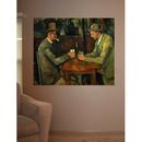 Vault W Artwork The Card Players by Paul Cezanne - Poster Print Paper in Brown/Gray/Green | 20 H x 24 W in | Wayfair WNSP2001 44252401