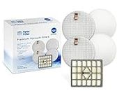 Fette Filter - Vacuum Filter Compatible with Shark Rotator Slim-Light Lift-Away NV341 & NV341Q. Compare to Part # 1229FC340 & XHF340 (Combo Pack)