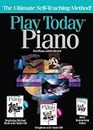 Hal Leonard 702997 Play Piano Today Complete Kit with Method Book/CD Songbook/CD and DVD - Box-Hang Tab