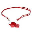 LOOM TREE® Soccer Referee Whistle Team Sports/Survival Camping Hiking Rescue Red | Team Sports | Soccer | Other Soccer