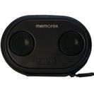 Case of 4 Memorex ML310BK Portable Speaker + Case For iPhone and Android Devices