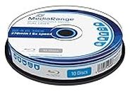 MediaRange MR507 - Blu-ray Disc BD-R DL 50GB, confezione da 10
