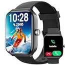 Fitness Smart Watch for Men Women with Heart Rate Monitor, Qucian Smartwatch for Android & iOS Phones, Activity Tracker with Alexa, Sleep Monitor, Step Calorie Counter, Bluetooth Call,IP68 Waterproof