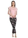 Vive Maria Hibiscus Dream Pyjama pour femme Rose clair/noir Allover, multicolore, M