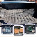 Truck Bed Envelope Style Mesh Cargo Net for Ford F 150 2015-2022 - Car Accessories - Premium Organizer and Storage - Cargo Net for Pickup - Vehicle Carrier Organizer for Ford F-150 Lightning