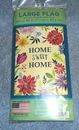Wincraft Home Sweet Home Floral Polyester Multi-Color Large Flag 28" x 40"